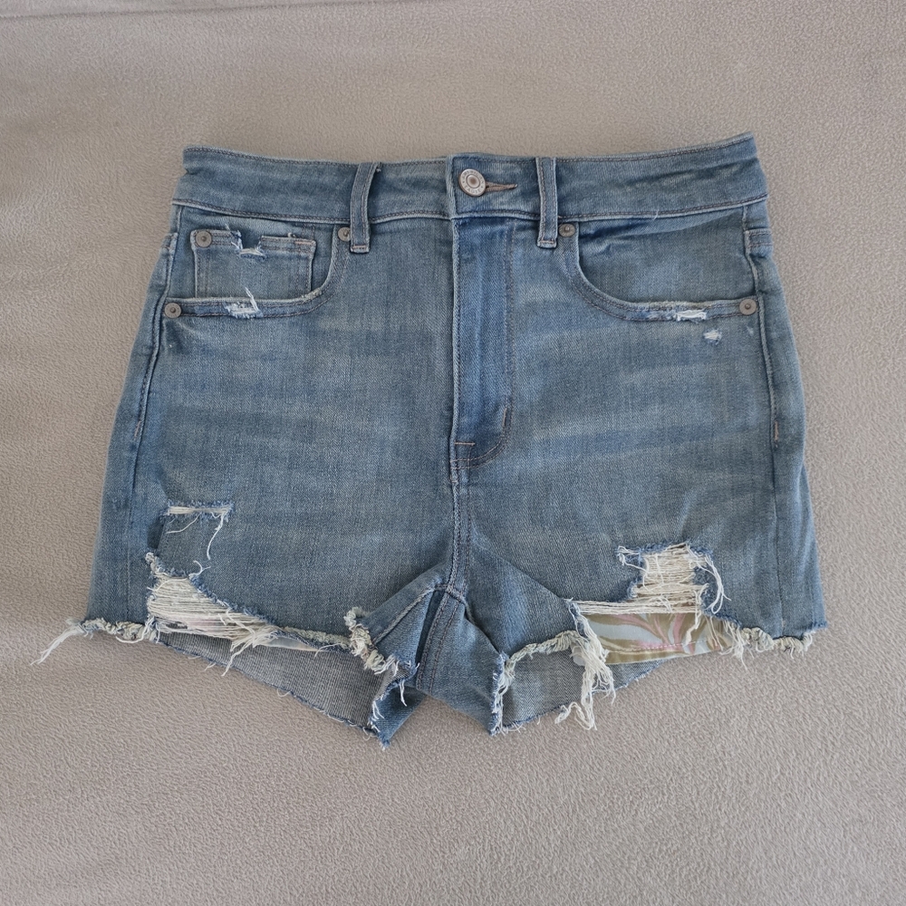 American Eagle High Waisted Denim Short, Size 2